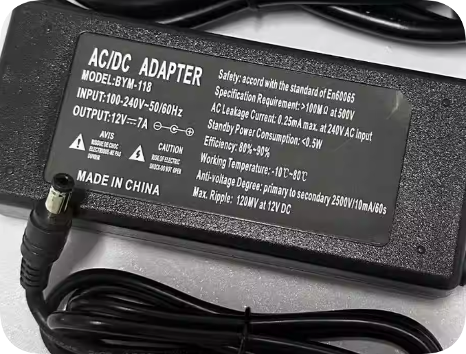 *Brand NEW* transformer line DC 12V 7A power adapter BYM-118 power adapter power supply